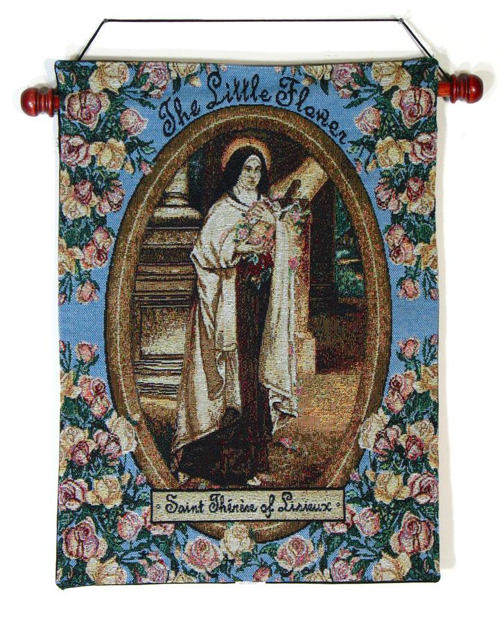 St. Therese 13x18 Tapestry Wall Hanging 1318-STT