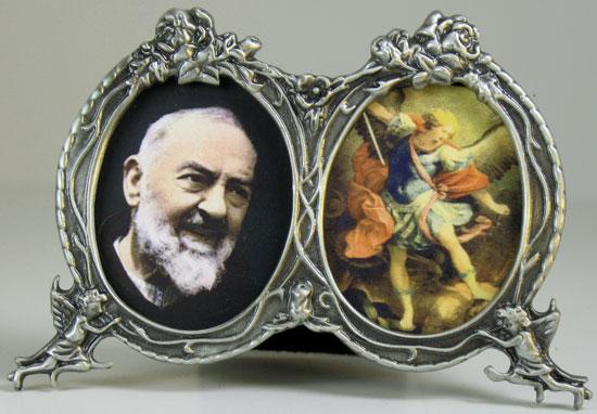 Padre Pio St. Michael Frame #2311