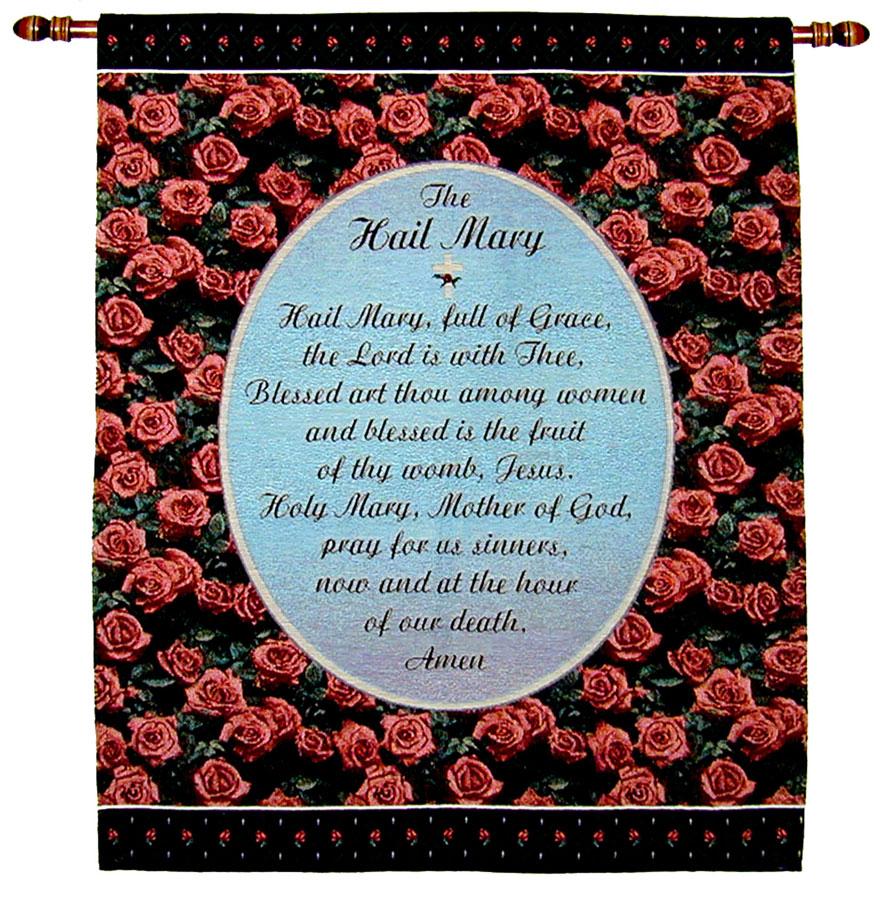 Hail Mary Wall Hanging #WH-HM