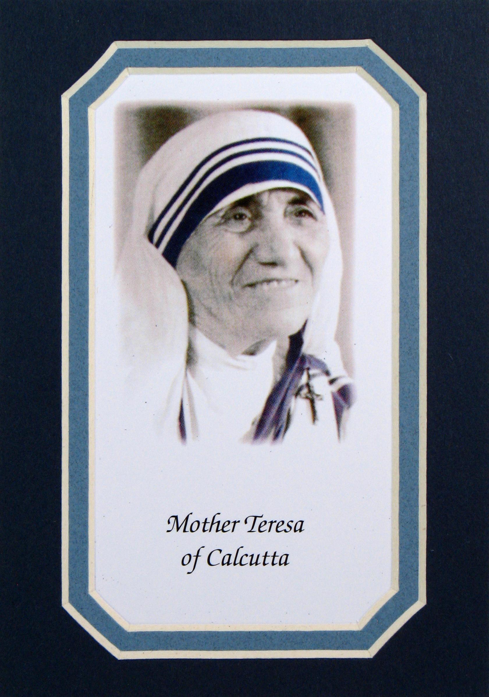 Mother Teresa 3x5 Prayerful Mat #35MAT-MT