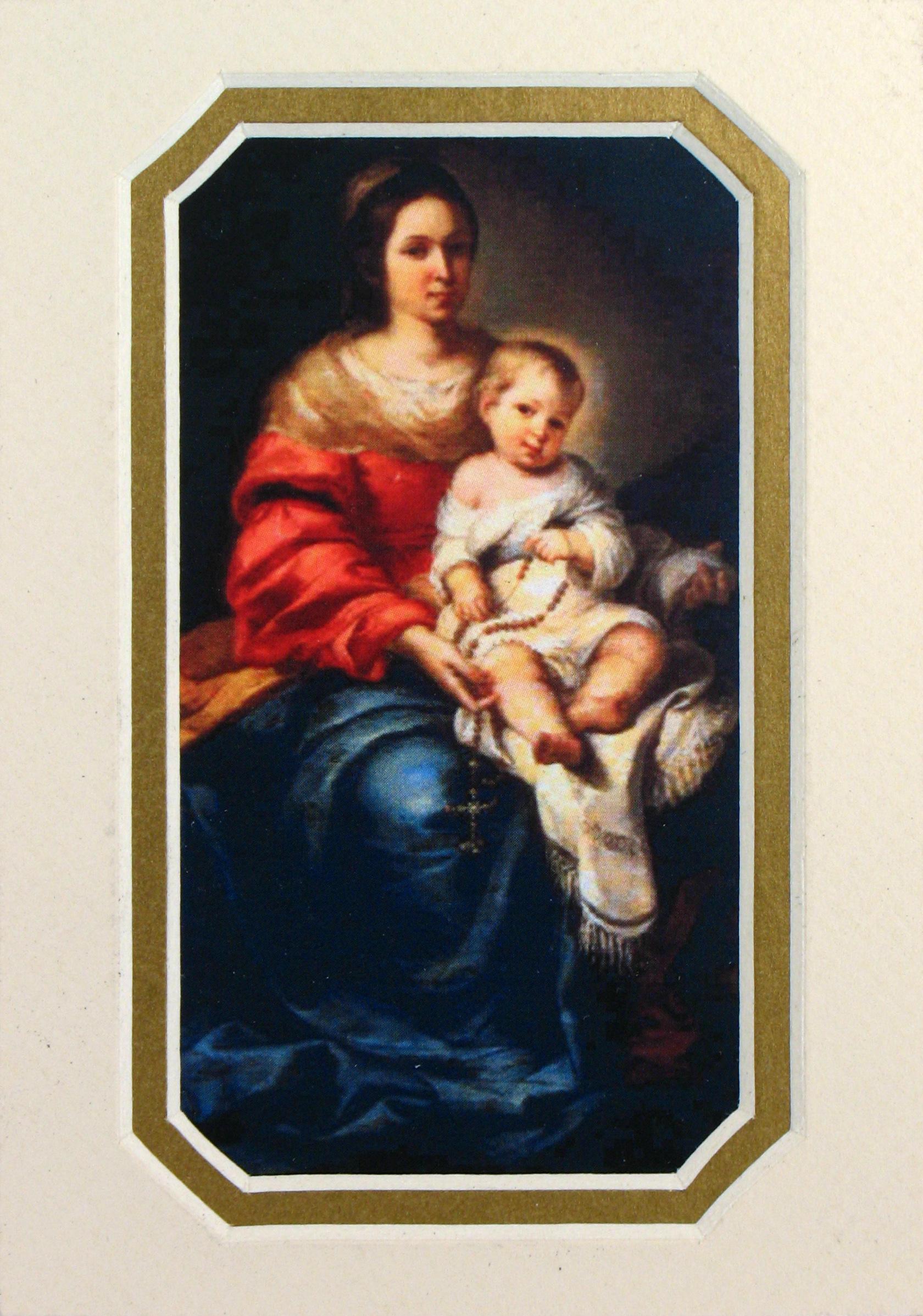 Our Lady of the Rosary 3x5 Prayerful Mat #35MAT-OLR