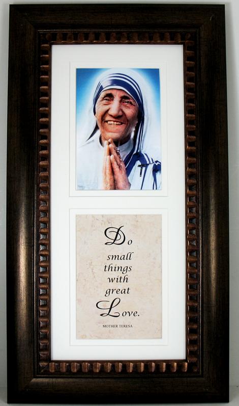 Mother Teresa Bronze Frame 4626-MT