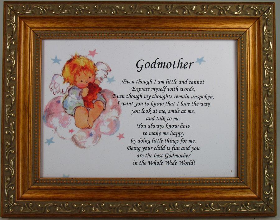 Godmother 5x7 Plaque #57F-GMK