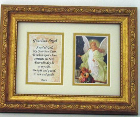 Guardian Angel Prayer 5x7 Plaque #57MF-GA