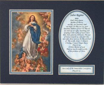 Immaculate Conception 8x10 Ready to frame mat #810M-IC
