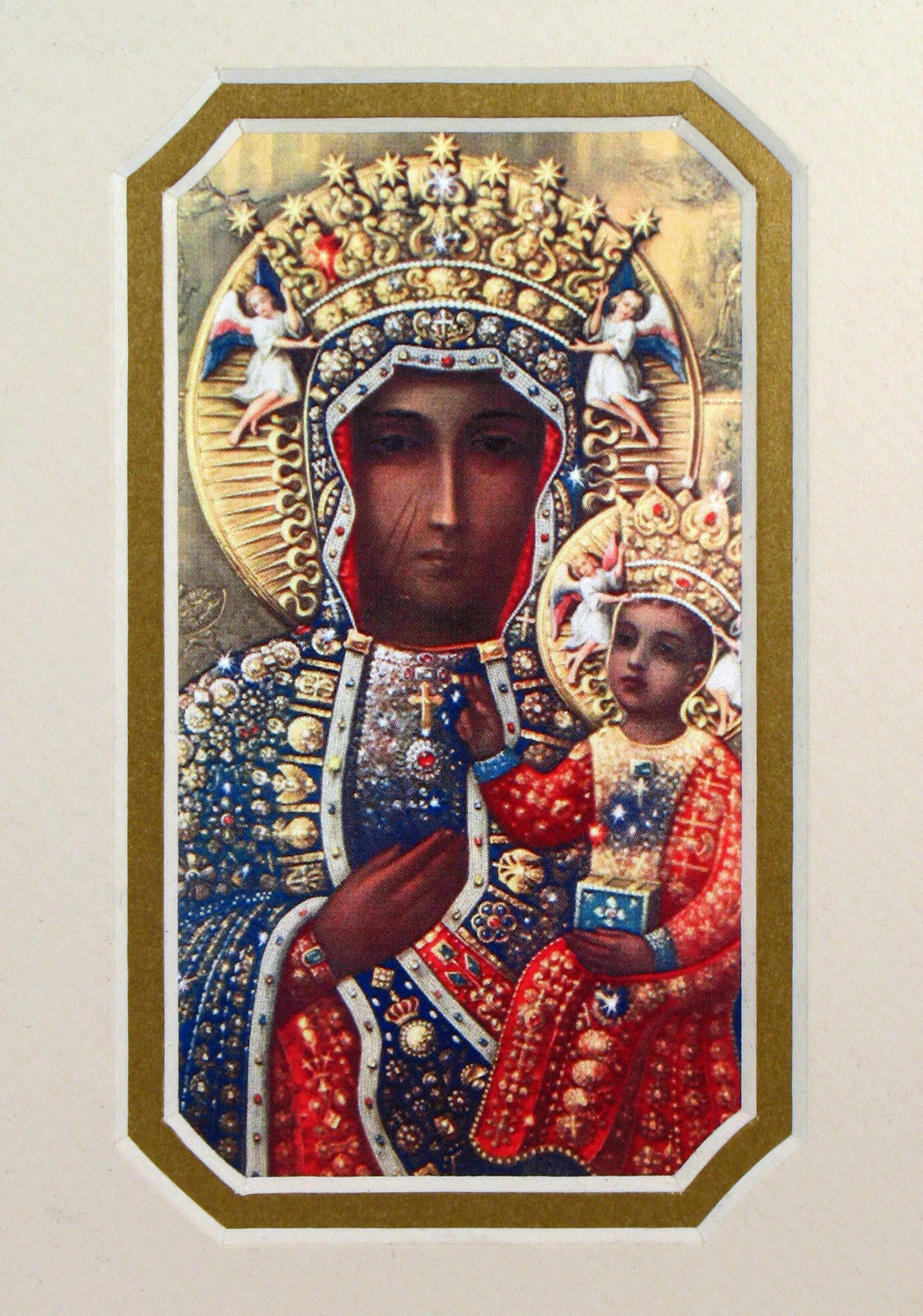 Our Lady of Czestochowa 3x5 Prayerful Mat #35MAT-OLCz