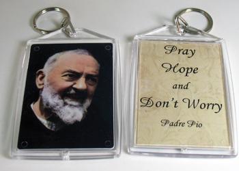 Padre Pio Key Chain #AKEY-PP