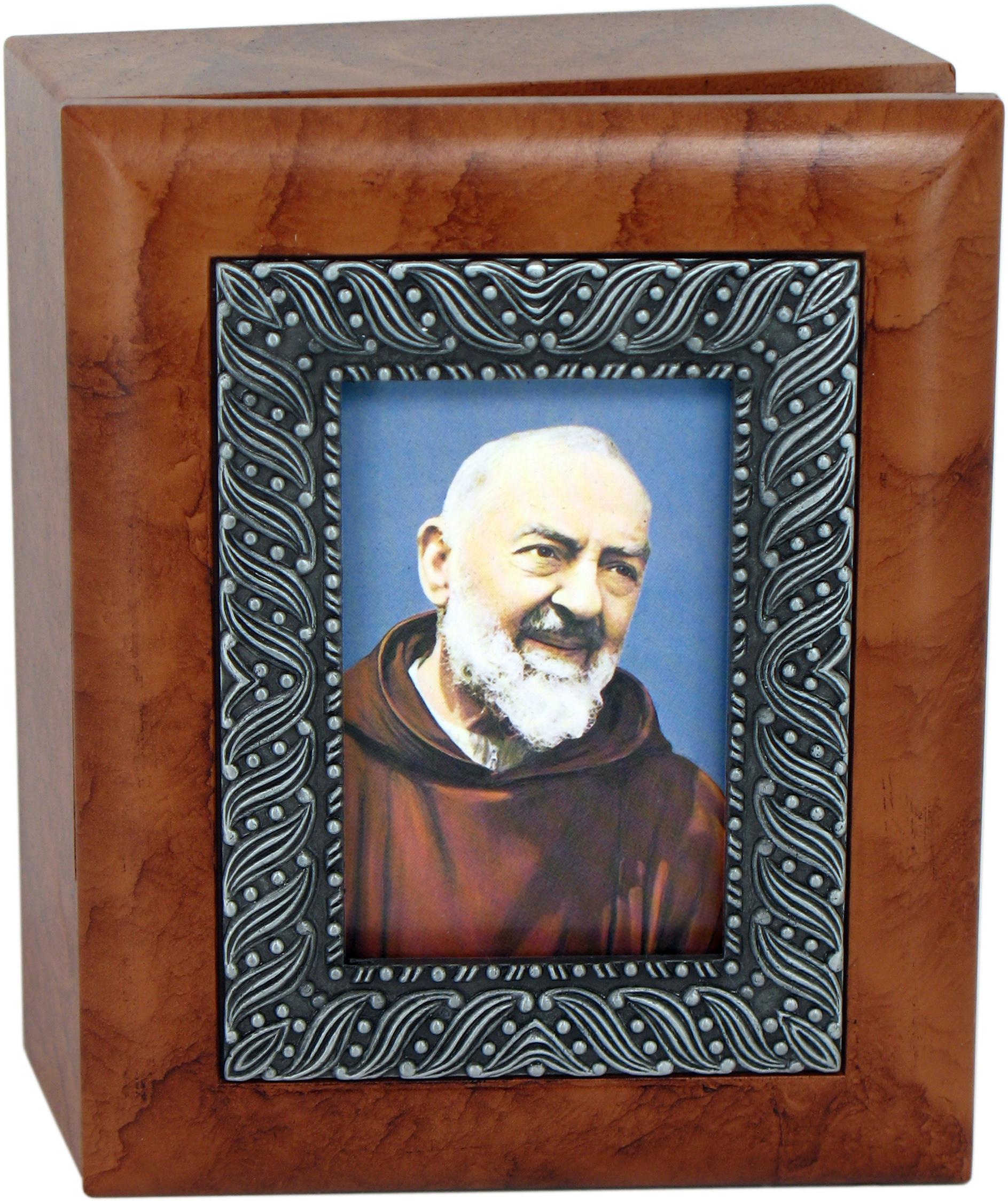 Padre Pio Keepsake Box #SJBX-PP