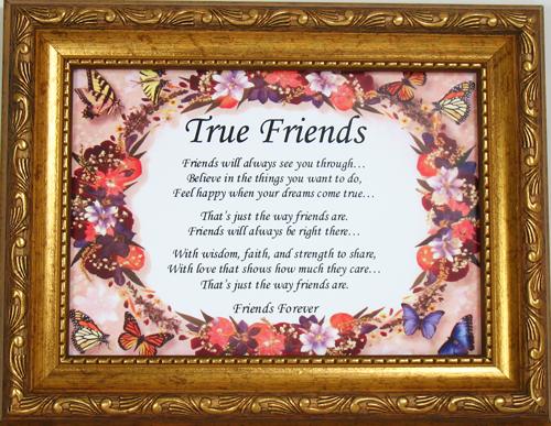 True Friends 5x7 Plaque #57F-TF