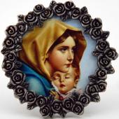Madonna of the Streets Pewter Frame #MPF-MS