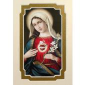 Immaculate Heart of Mary 3x5 Prayerful Mat #35MAT-IHM7