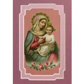 Our Lady of the Rosary 3x5 Prayerful Mat #35MAT-OLR(b)