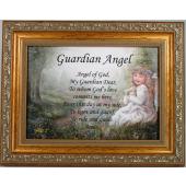 Guardian Angel Prayer 5x7 Plaque #57F-GAP