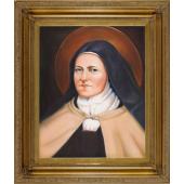 St. Therese Oil Canvas Painting #2623-STT4
